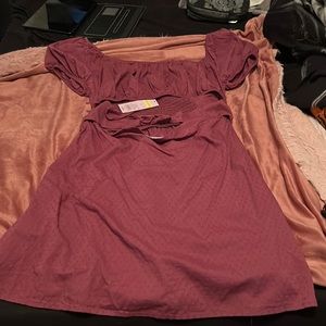 Maureen dress with stomach cut out